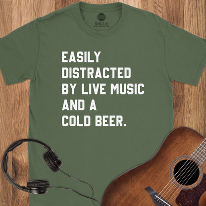 Live Loud, Sip Cold T-Shirt