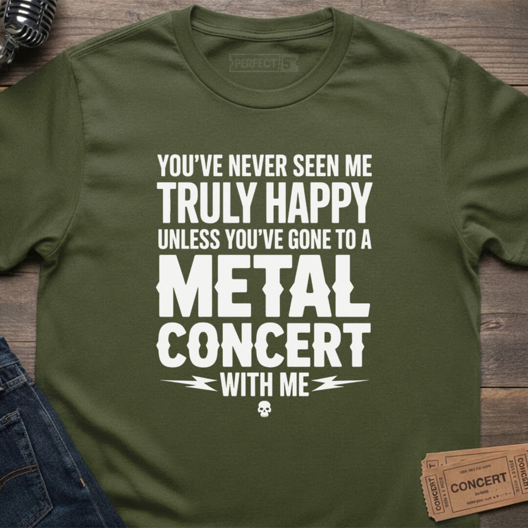 METAL CONCERT T-SHIRT