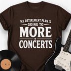 MORE CONCERTS T-SHIRT