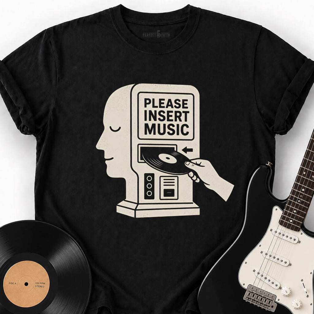 MUSIC HEAD T-SHIRT