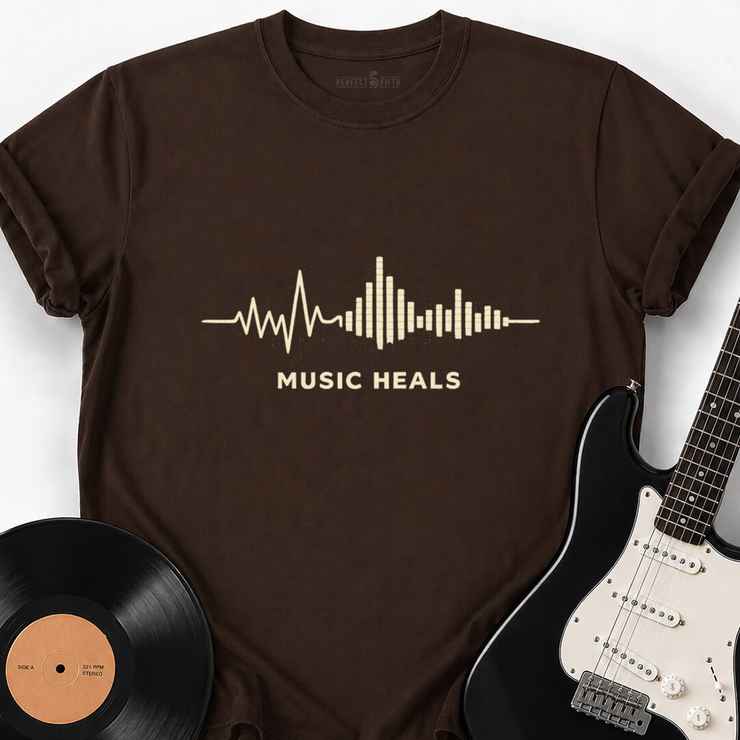 MUSIC HEALS T-SHIRT