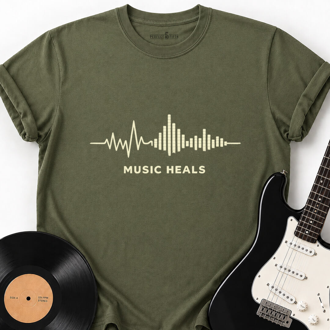 MUSIC HEALS T-SHIRT