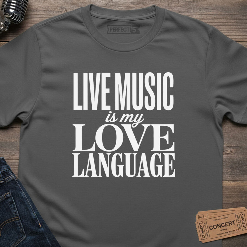 MUSIC LOVE LANGUAGE T-SHIRT