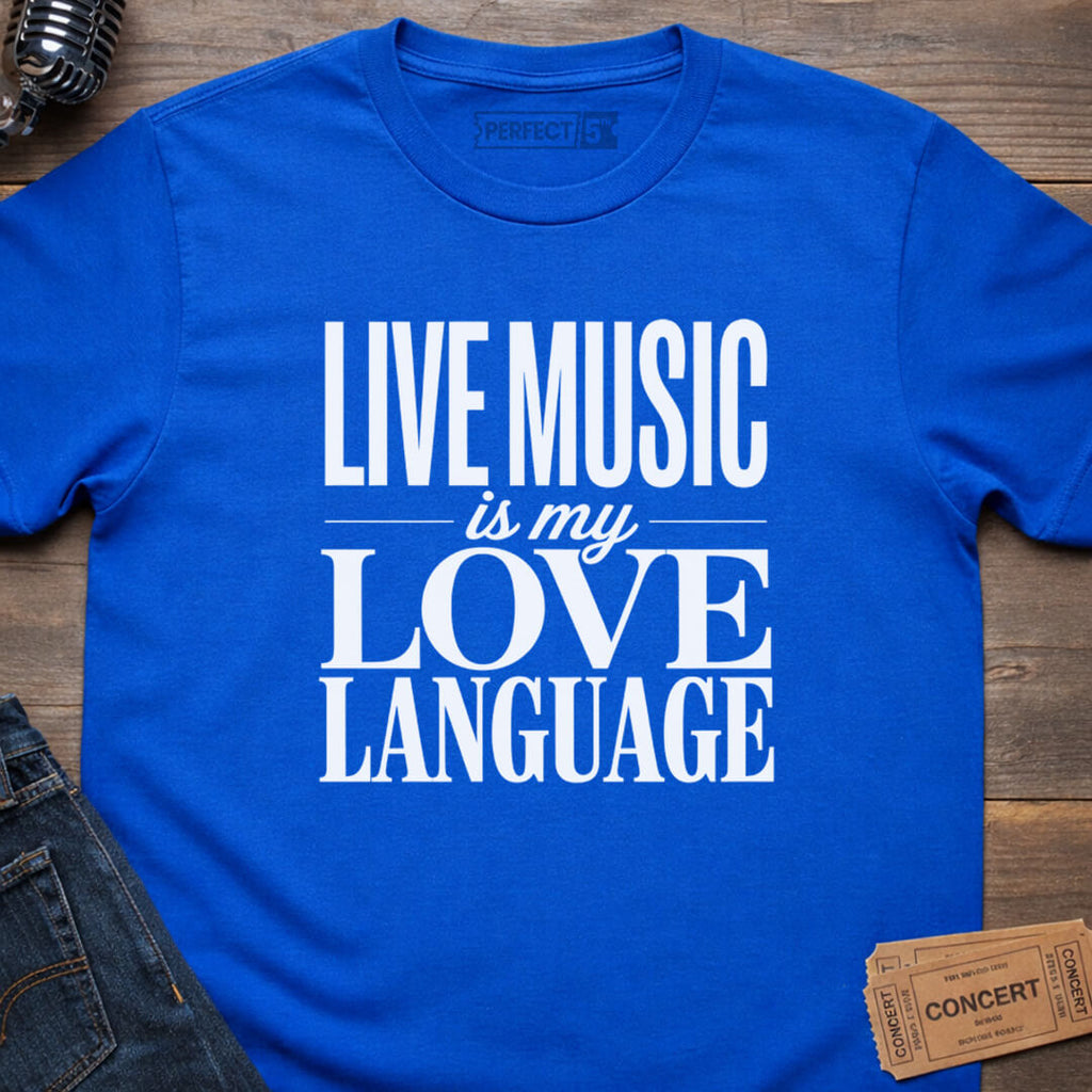 MUSIC LOVE LANGUAGE T-SHIRT