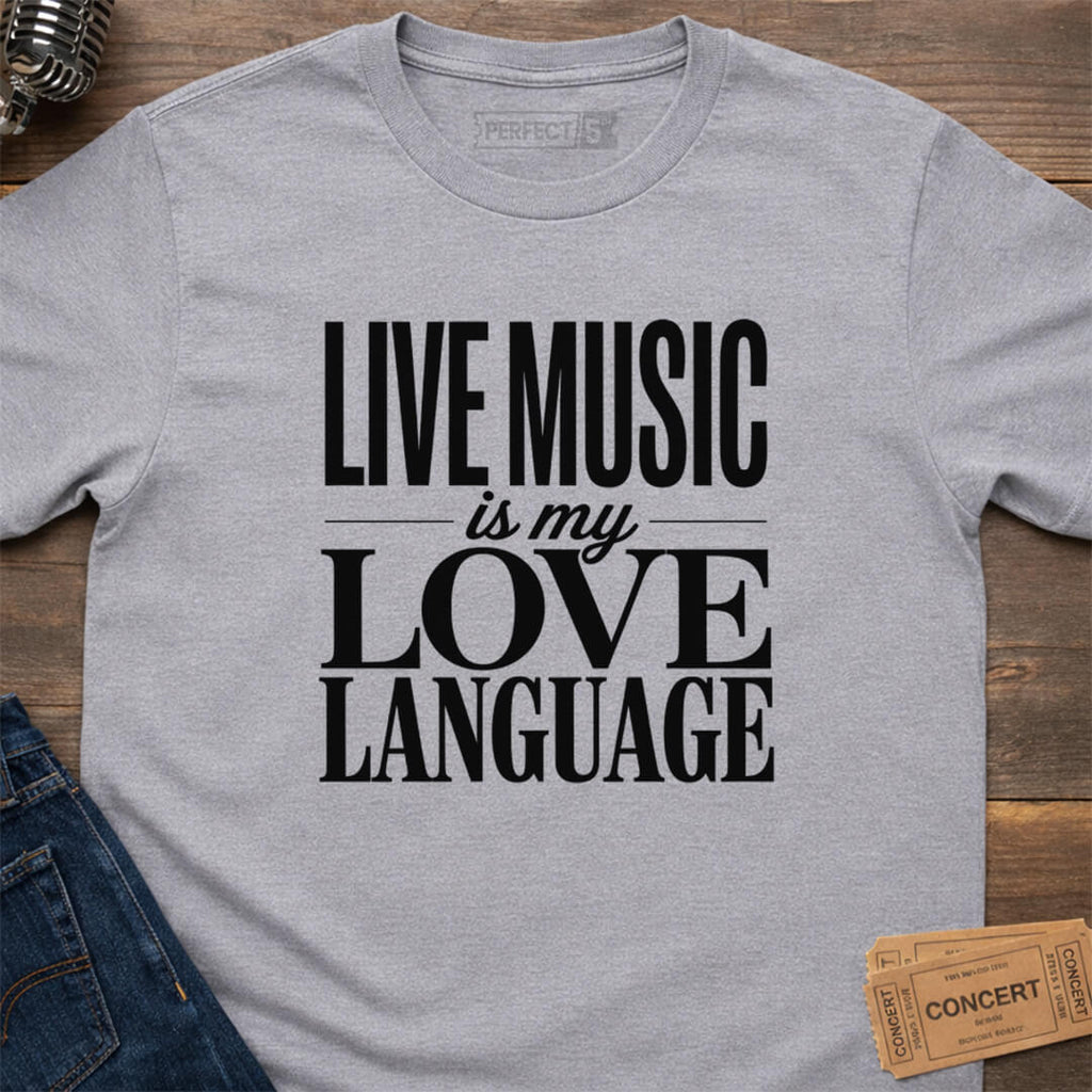 MUSIC LOVE LANGUAGE T-SHIRT