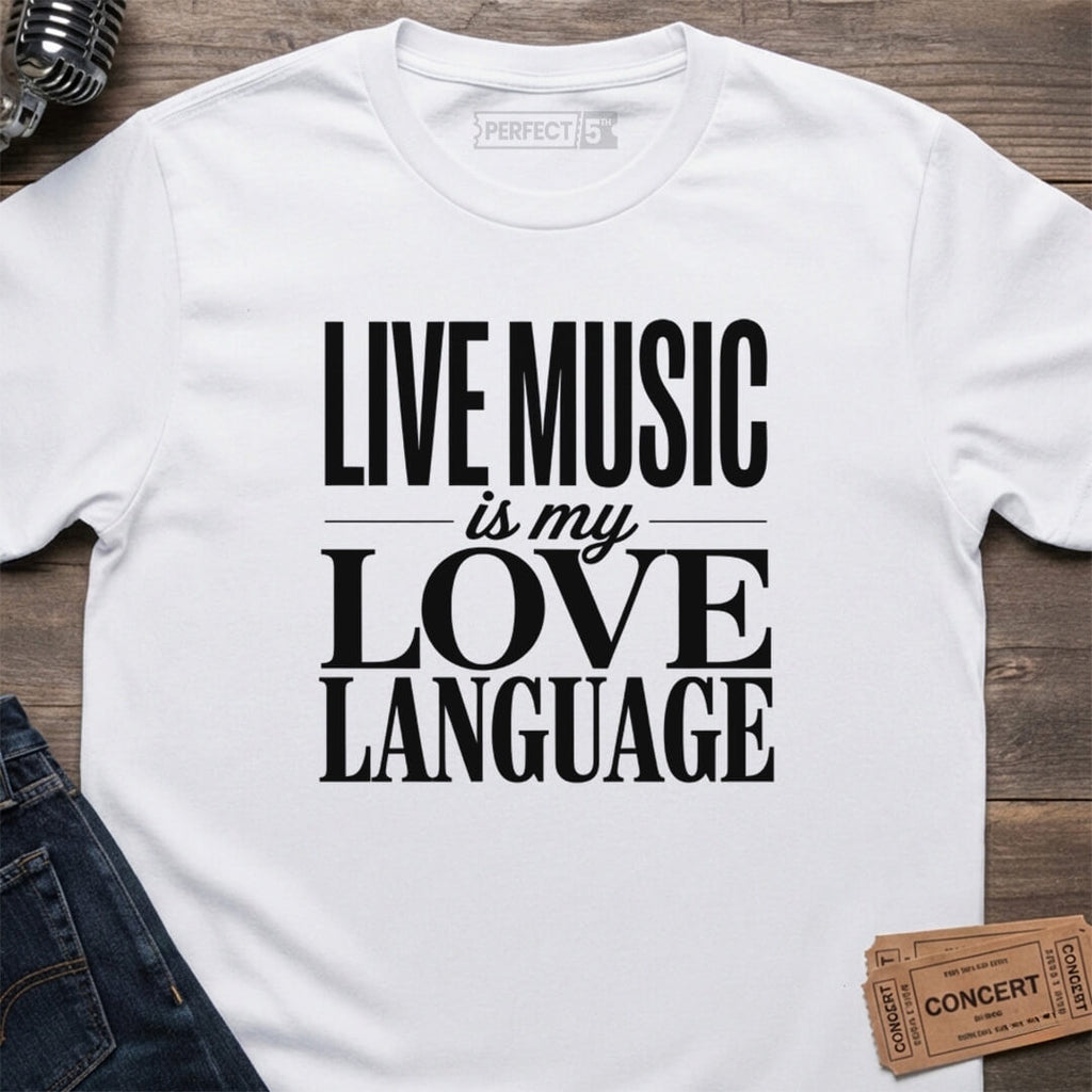MUSIC LOVE LANGUAGE T-SHIRT