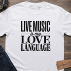 MUSIC LOVE LANGUAGE T-SHIRT