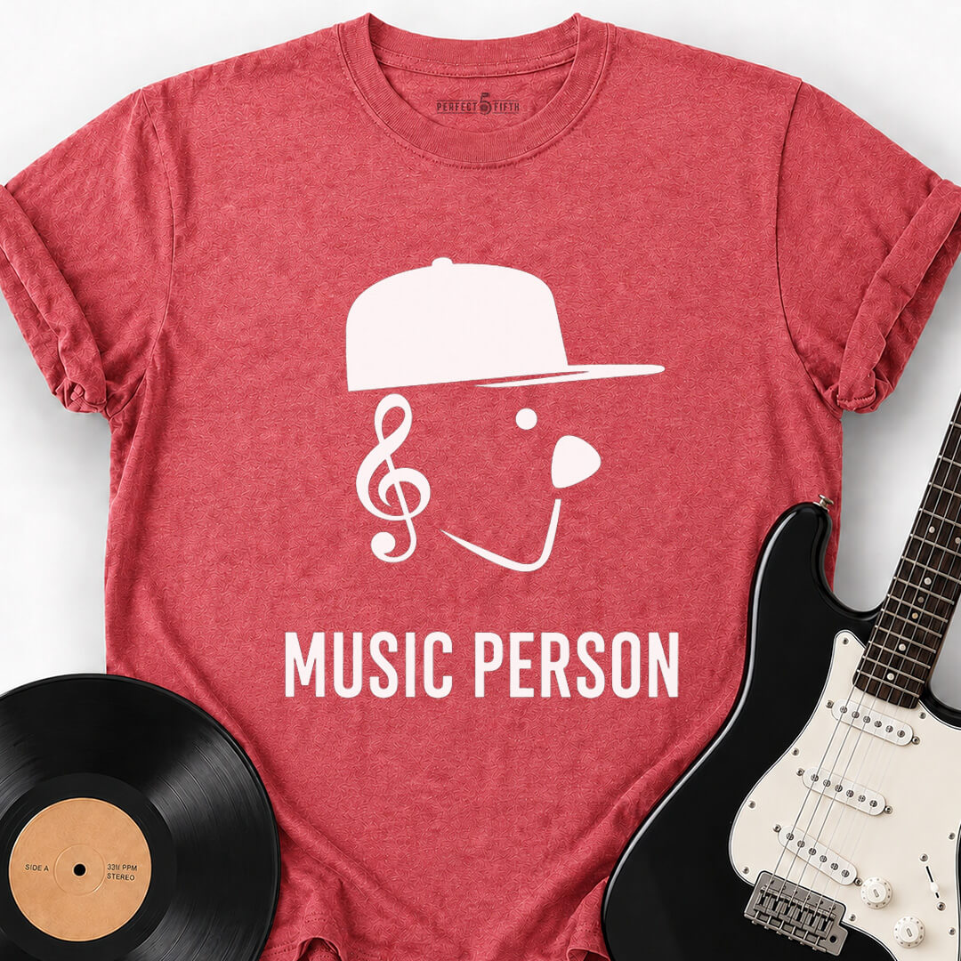 MUSIC PERSON T-SHIRT