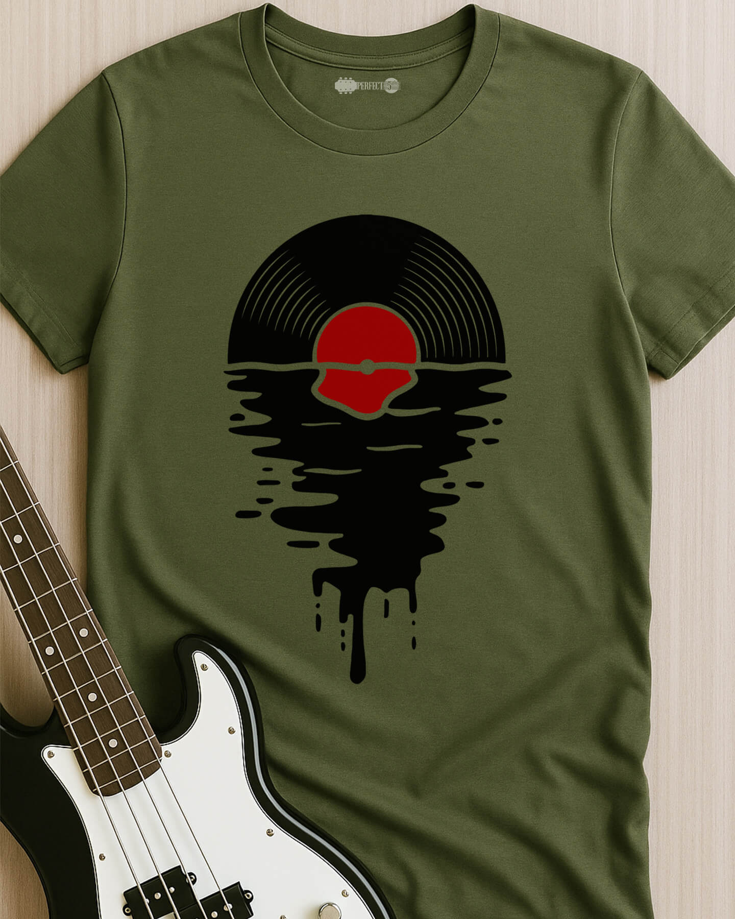 Melting Vinyl Sunset T-Shirt