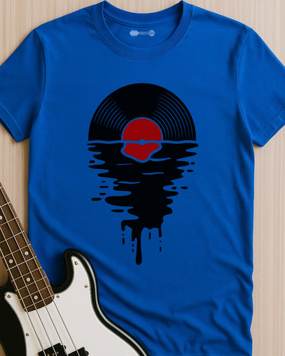 Melting Vinyl Sunset T-Shirt
