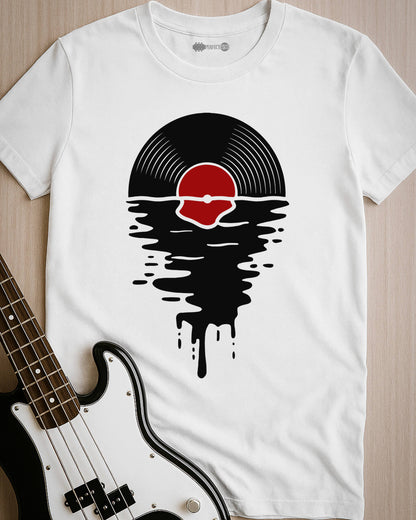 Melting Vinyl Sunset T-Shirt