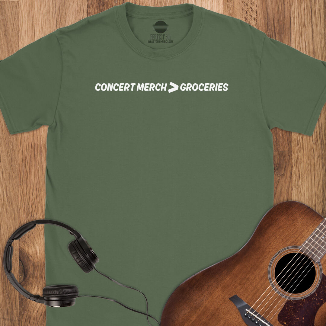 Merch Over Meals T-Shirt