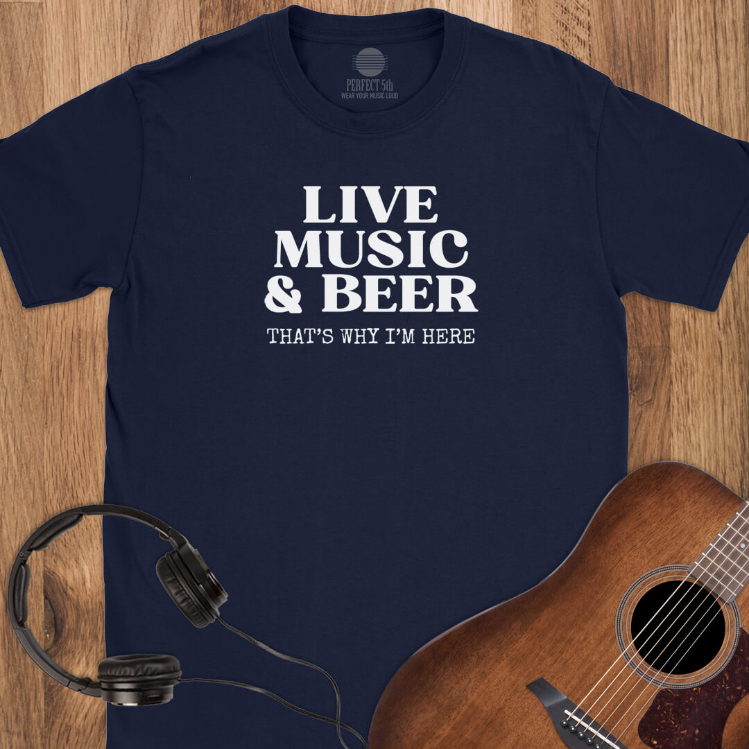 Music Beer Life T-Shirt