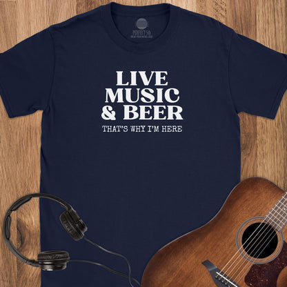 Music Beer Life T-Shirt