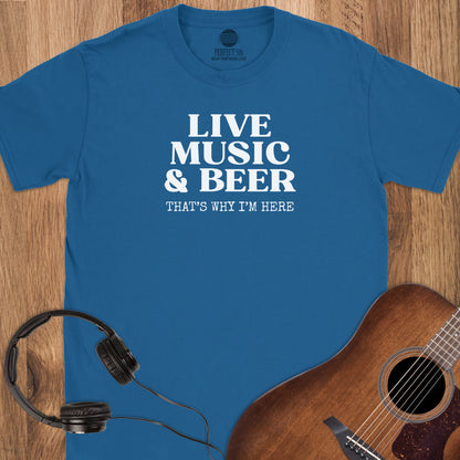 Music Beer Life T-Shirt