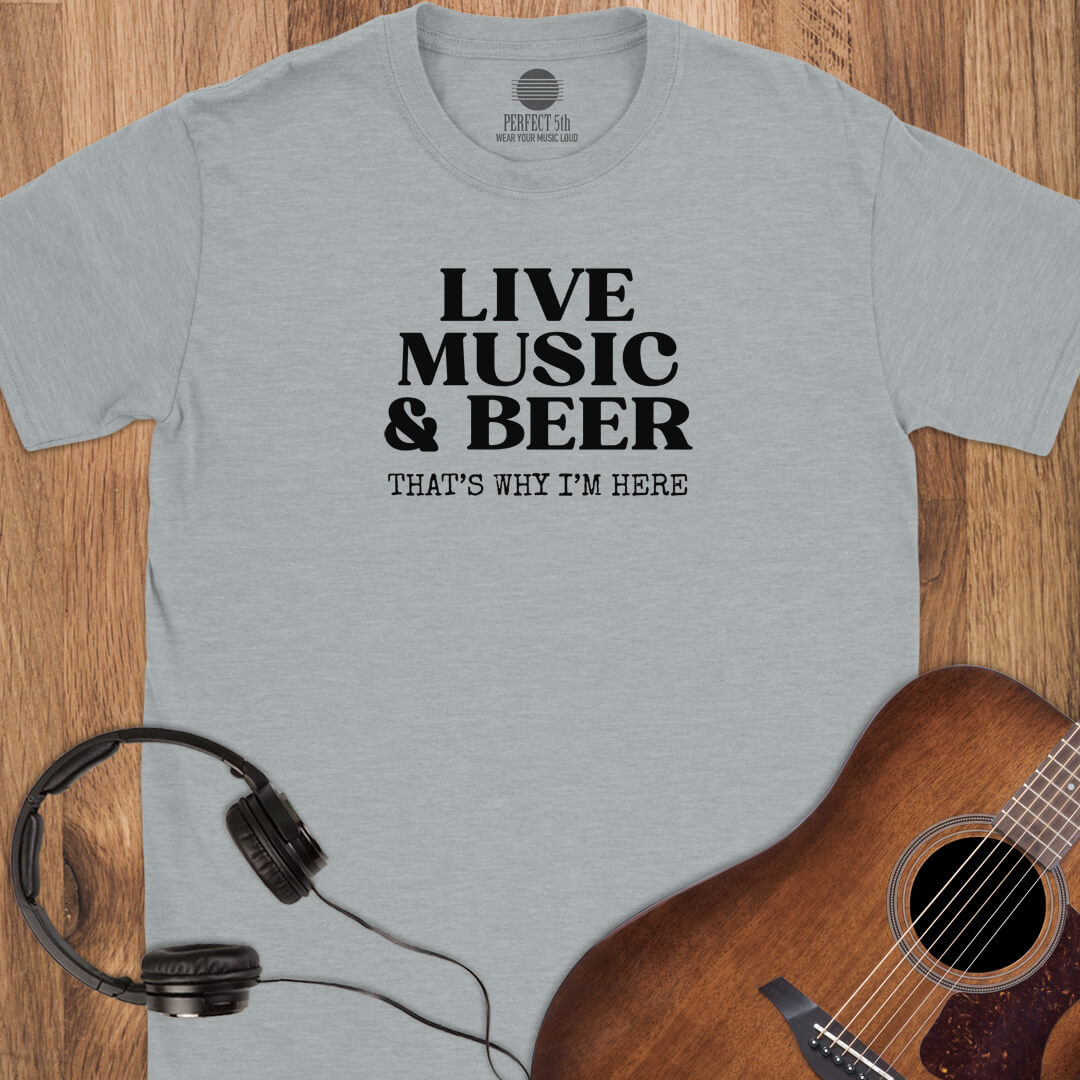 Music Beer Life T-Shirt