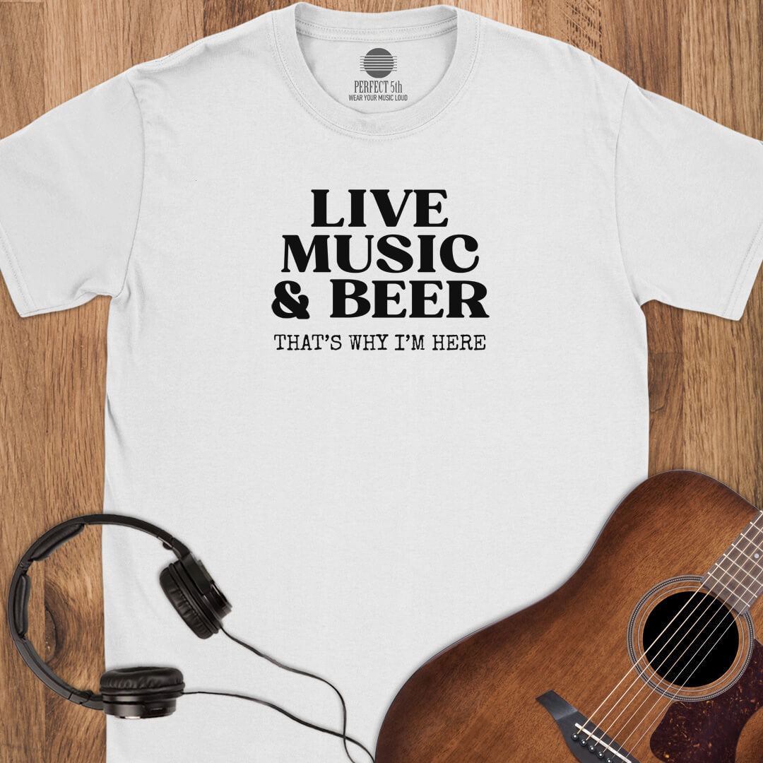 Music Beer Life T-Shirt