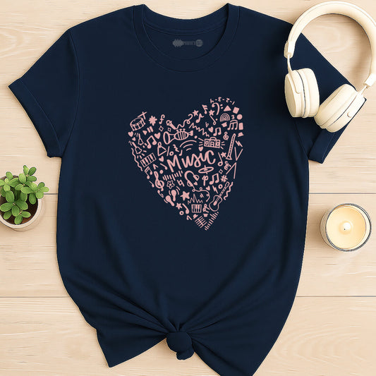 Music Heart T-Shirt