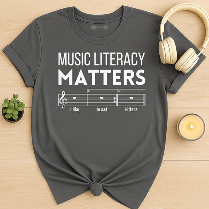 Music Literacy Matters T-Shirt