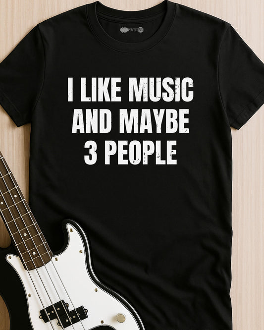 Music Over People T-Shirt