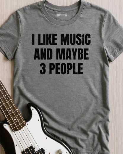 Music Over People T-Shirt