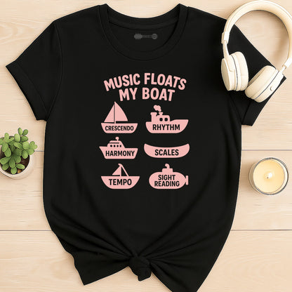 Musical Boats T-Shirt