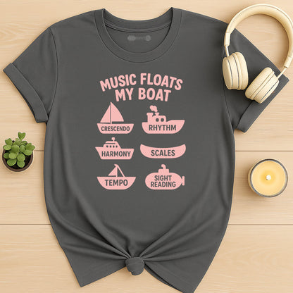 Musical Boats T-Shirt