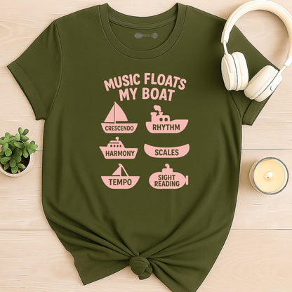 Musical Boats T-Shirt