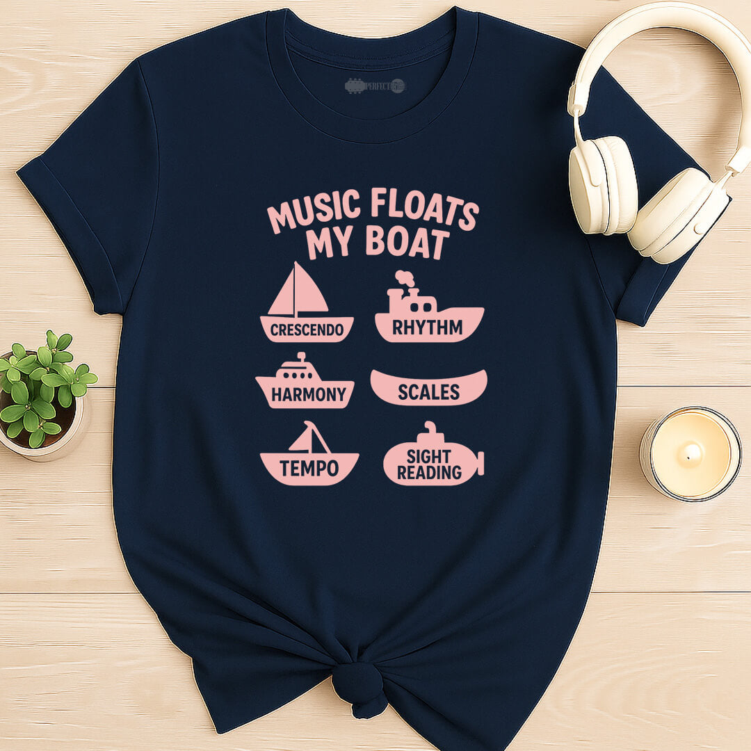 Musical Boats T-Shirt