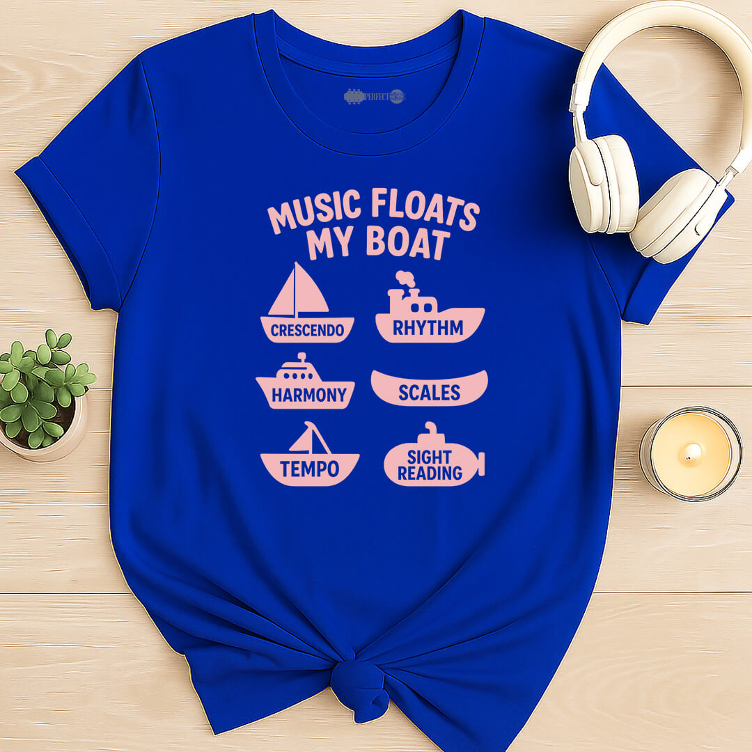 Musical Boats T-Shirt
