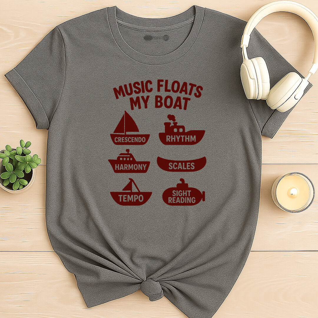 Musical Boats T-Shirt