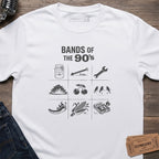 NINETIES BAND PUZZLE T-SHIRT