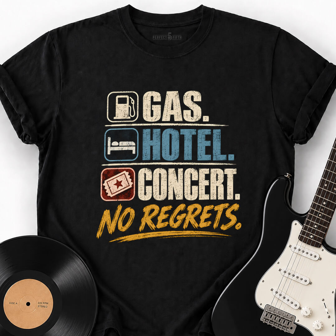 NO REGRETS T-SHIRT