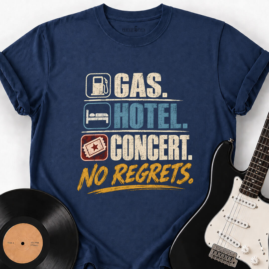 NO REGRETS T-SHIRT