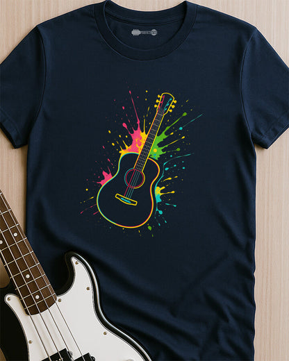 Neon Strum Splash T-Shirt