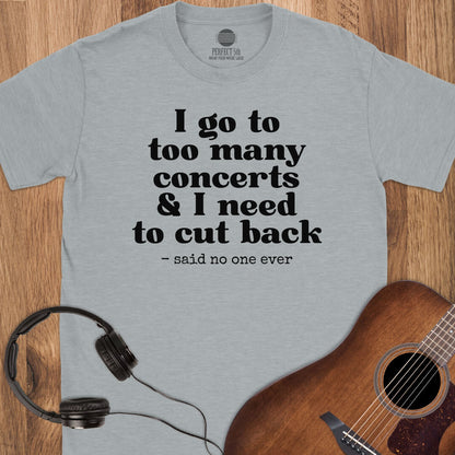 Never Cut Concerts T-Shirt