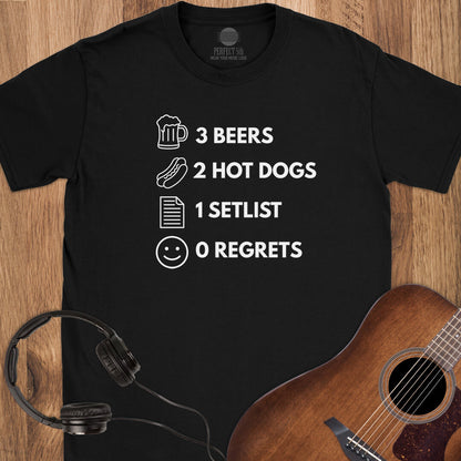 No Regrets Night T-Shirt