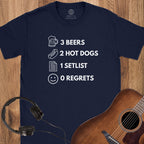 No Regrets Night T-Shirt