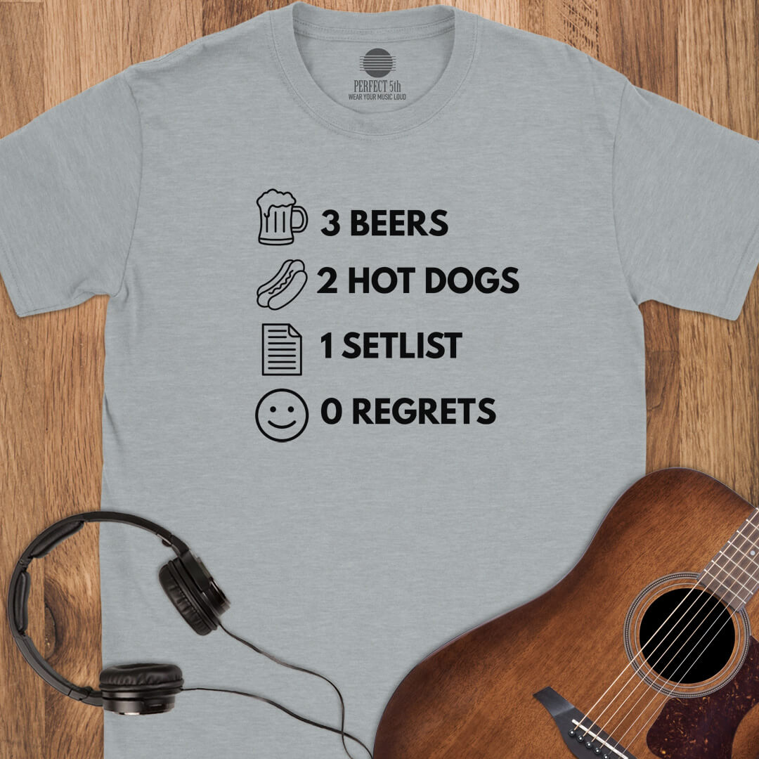 No Regrets Night T-Shirt