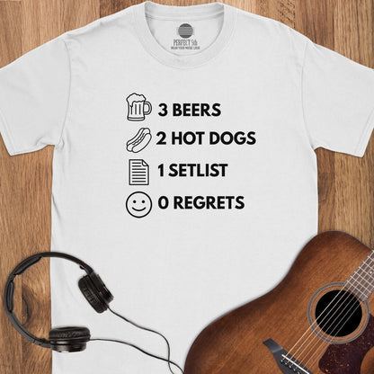 No Regrets Night T-Shirt