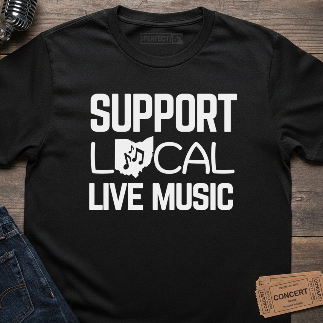 OHIO LIVE MUSIC T-SHIRT