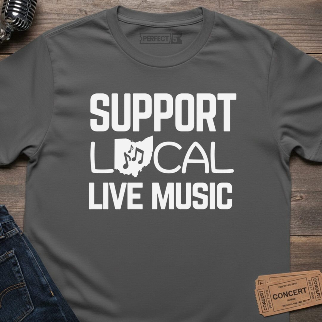 OHIO LIVE MUSIC T-SHIRT
