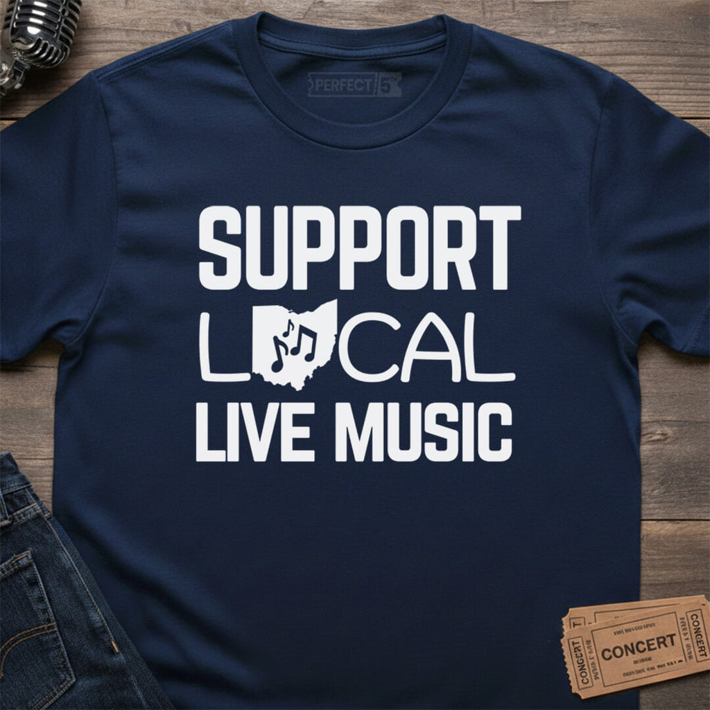 OHIO LIVE MUSIC T-SHIRT