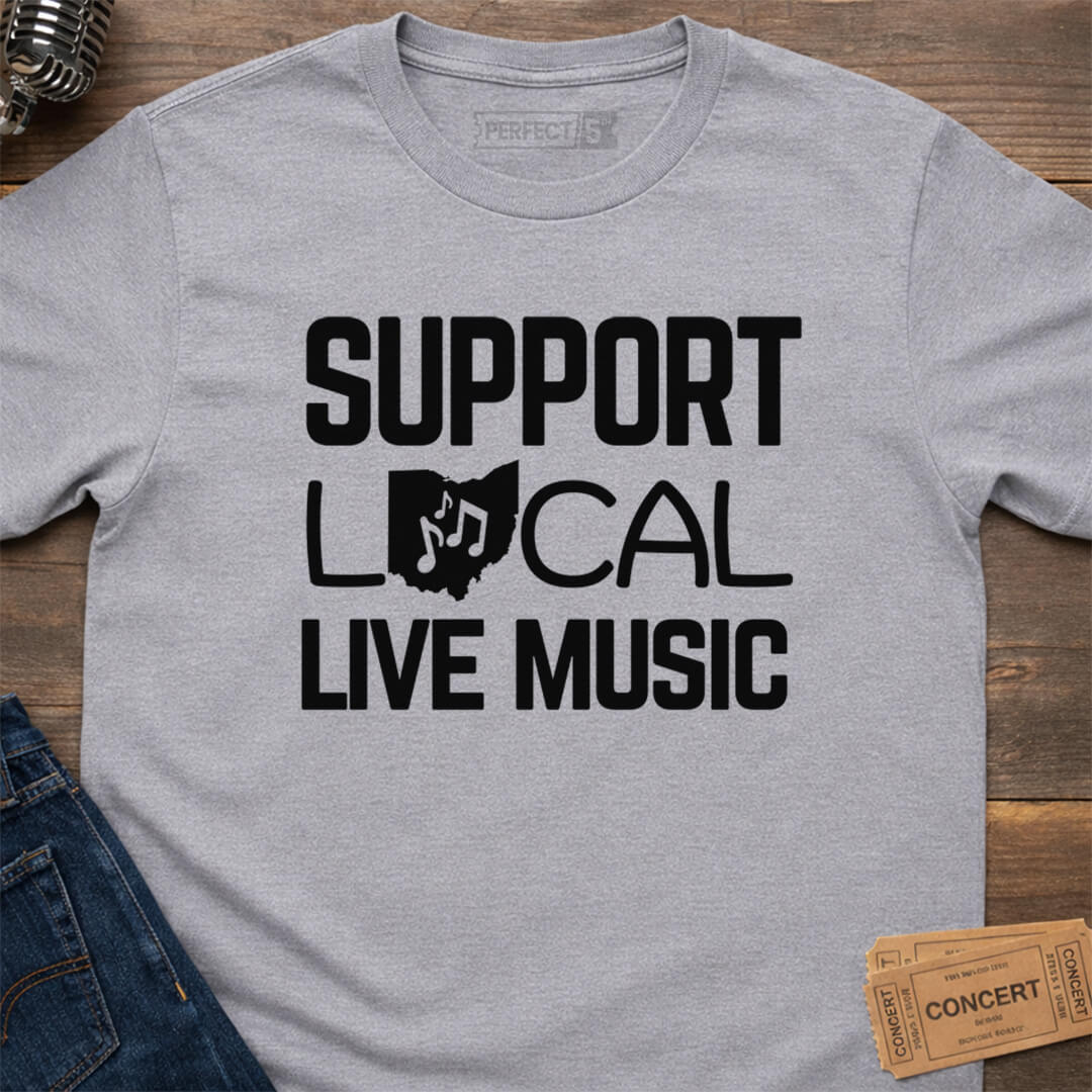 OHIO LIVE MUSIC T-SHIRT