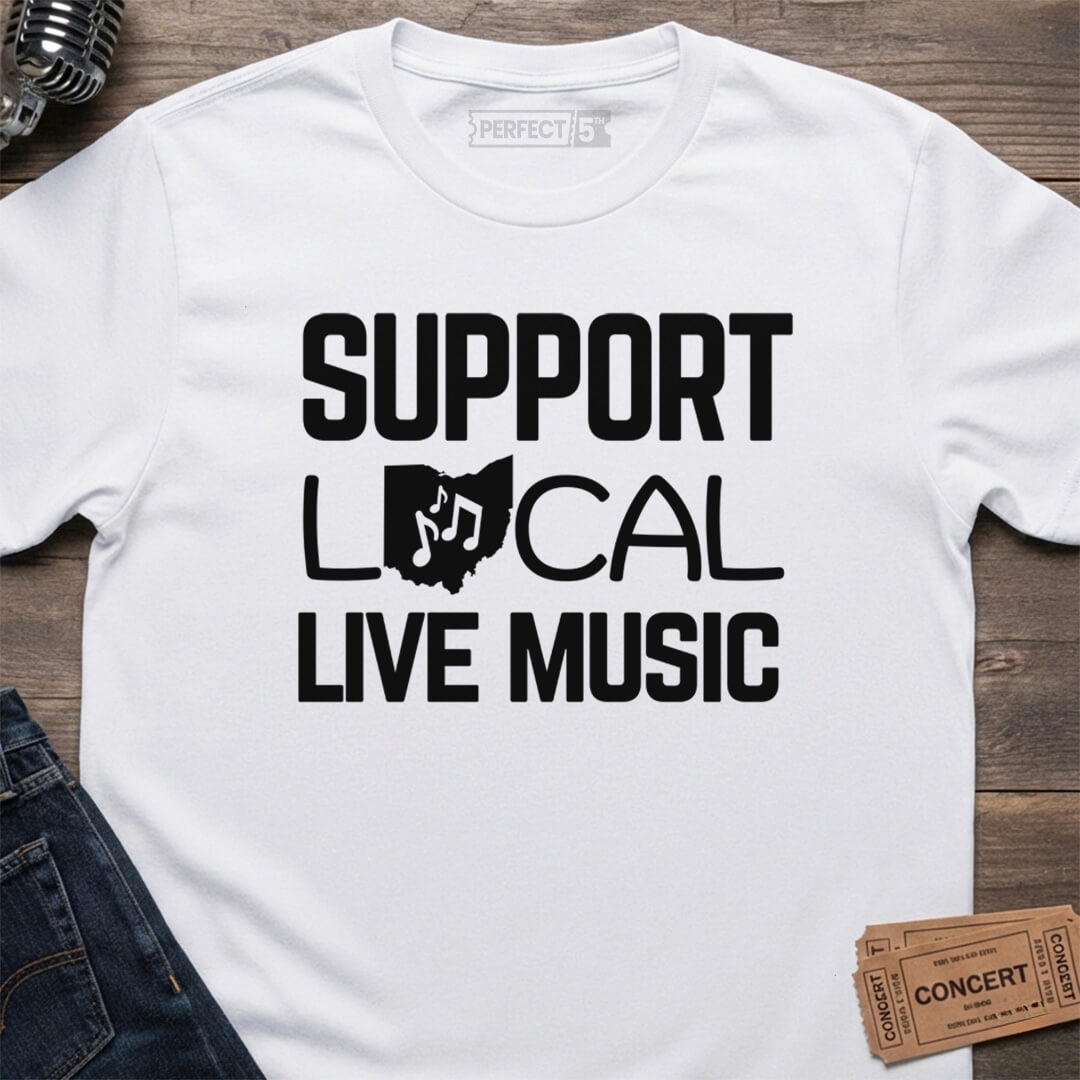 OHIO LIVE MUSIC T-SHIRT