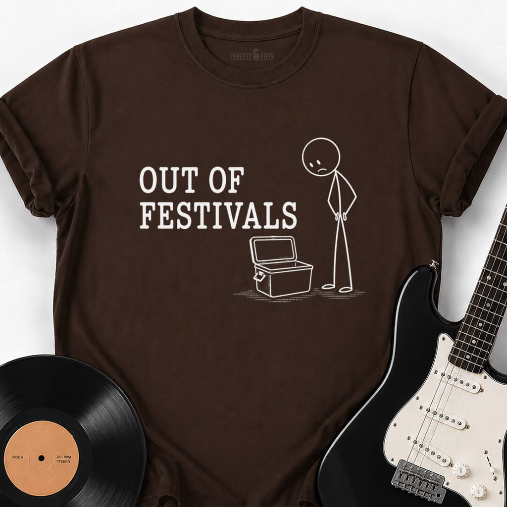 OUT OF FESTIVALS T-SHIRT