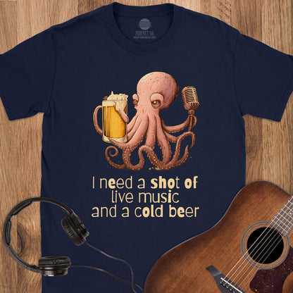 Octo-Jams & Brews T-Shirt