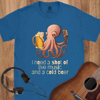 Octo-Jams & Brews T-Shirt