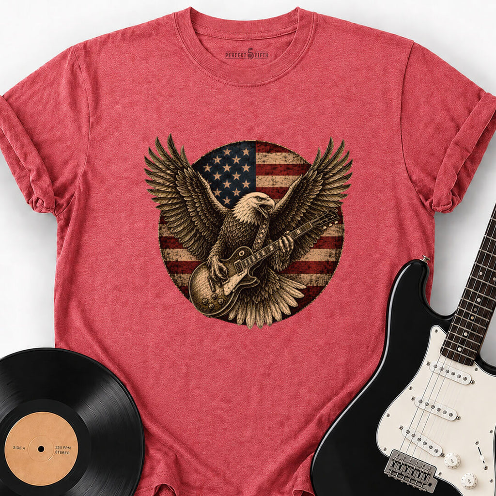 PATRIOTIC RIFFS T-SHIRT
