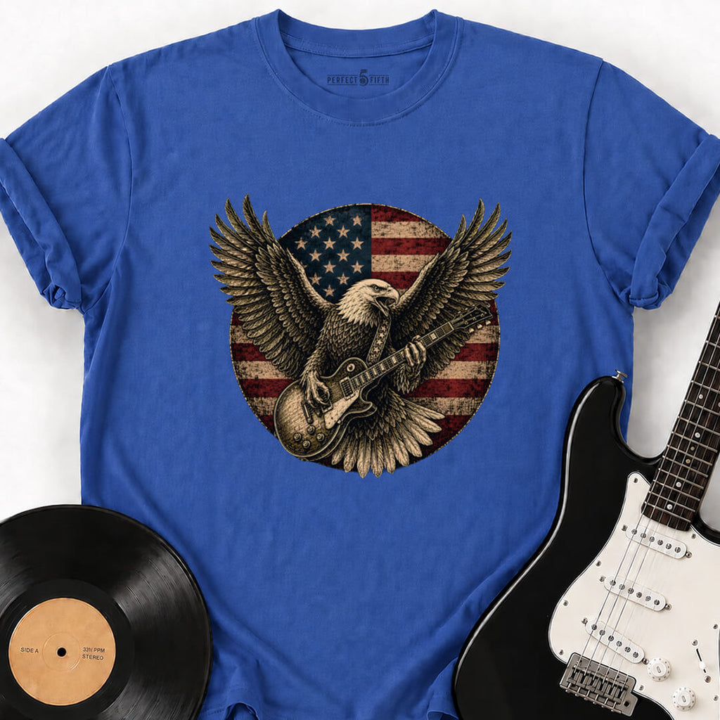 PATRIOTIC RIFFS T-SHIRT